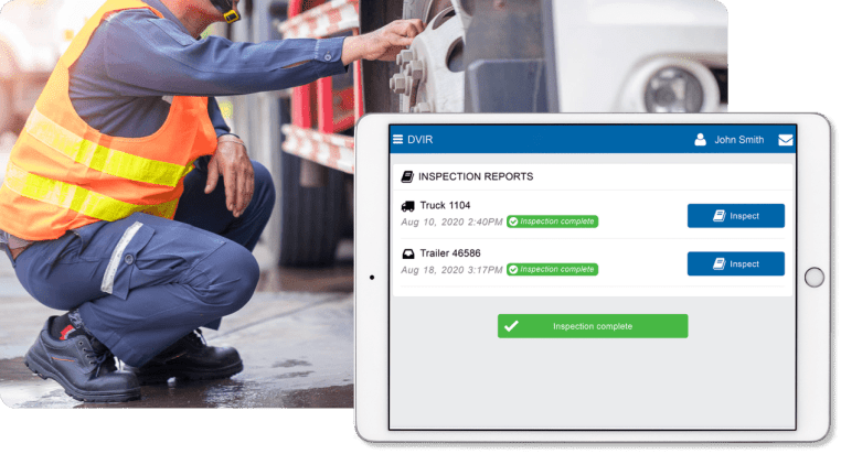 Driver Vehicle Inspection Reports (DVIR)