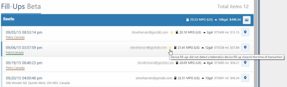 mygeotab fuel discrepancy