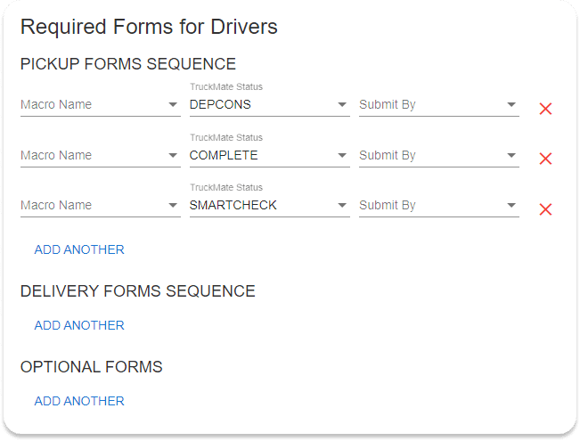 Custom Forms Creation