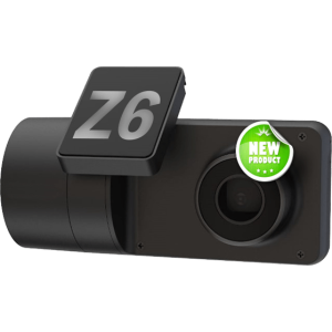 z6 dashcam from the front with label new product