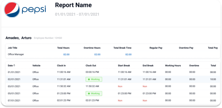 Excel and PDF Reports