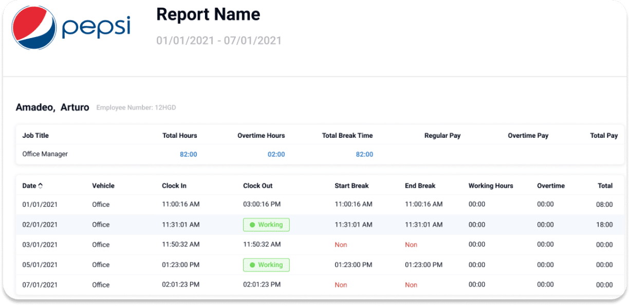 Excel and PDF Reports