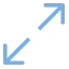 expanding-two-opposite-arrows-diagonal-symbol-of-interface-new expanding two opposite arrows diagonal symbol of interface