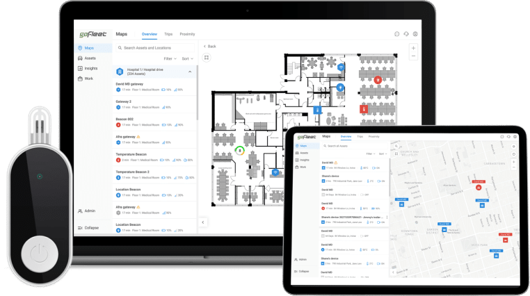 Indoor tracking & temperature Monitoring